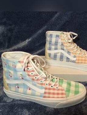Vans Sk8-Hi Tapered "Gingham Block"